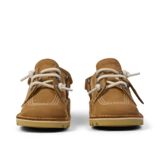 Kick Mule unisexes pour bébés, couleur beige