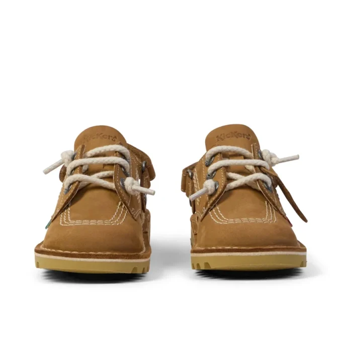 Kick Mule unisexes pour bébés, couleur beige Kick Mule unisexes pour bébés, couleur beige