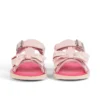 Kick Sandal pour petites filles, en cuir rose