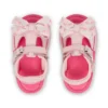 Kick Sandal pour petites filles, en cuir rose