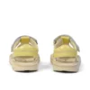 Kick Sandal unisex pour bébés, motif fruits, jaune clair