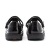Kick T-Bar Bloom en cuir verni noir pour filles Kick T-Bar Bloom en cuir verni noir pour filles
