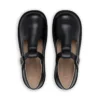 Kick T-Bar en cuir noir pour filles Kick T-Bar en cuir noir pour filles