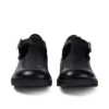 Kick T-Bar en cuir noir pour jeunes femmes