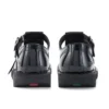 Kick T-Bar en cuir verni noir pour femmes adultes Kick T-Bar en cuir verni noir pour femmes adultes