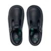 Kick T-Bar en simili cuir noir pour filles