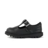 Kick T-Bar en simili cuir pour bébés filles, noir Kick T-Bar en simili cuir pour bébés filles, noir