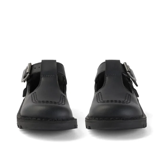Kick T-Bar en simili cuir pour bébés filles, noir Kick T-Bar en simili cuir pour bébés filles, noir