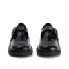 Kick T-Bar en simili cuir verni noir pour bébés filles Kick T-Bar en simili cuir verni noir pour bébés filles