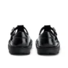 Kick T-Bar en simili cuir verni noir pour bébés filles Kick T-Bar en simili cuir verni noir pour bébés filles
