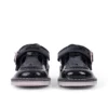 Kick T-Bar Galactic en cuir noir pour petites filles