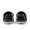 Kick T-Bar Galactic en cuir noir pour petites filles