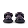 Kick T-Bar Galactic en cuir verni violet pour petite fille