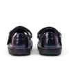 Kick T-Bar Galactic en cuir verni violet pour petite fille