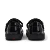 Kick T-Bar pour bébés filles en cuir verni noir Kick T-Bar pour bébés filles en cuir verni noir