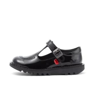 kick t bar pour filles junior en cuir verni noir 1 330x330 - Kick T-Bar pour filles junior en cuir verni noir