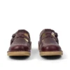 Kick T-Double en cuir rouge foncé pour femme adulte Kick T-Double en cuir rouge foncé pour femme adulte