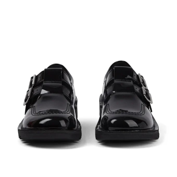 Kick T Double pour femme adulte, cuir verni noir Kick T Double pour femme adulte, cuir verni noir