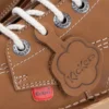 Kickers Junior Unisexe Kick Hi Zip Cuir Beige