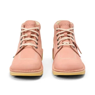 Kickers Kick Hi Nubuck rose clair unisexe adulte