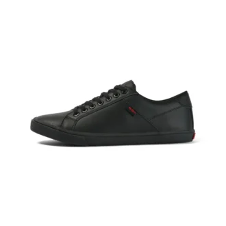 Kody Lo en cuir noir, unisexe pour enfants