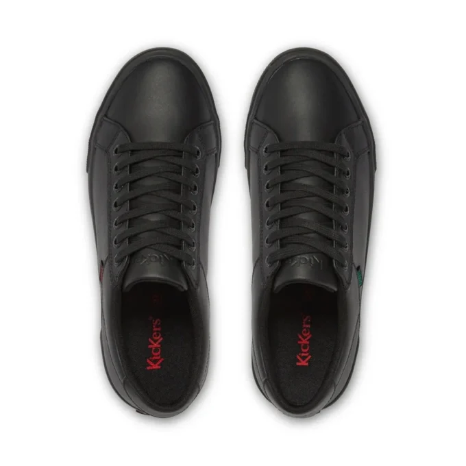 Kody Lo en cuir noir, unisexe pour enfants Kody Lo en cuir noir, unisexe pour enfants