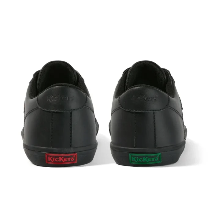 Kody Lo en cuir noir, unisexe pour enfants Kody Lo en cuir noir, unisexe pour enfants