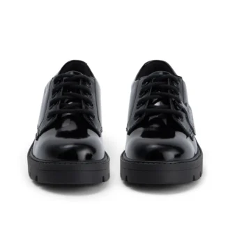Kori Lace en cuir verni noir pour femme adulte