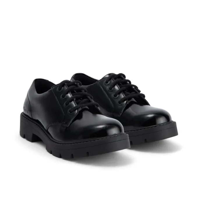 Kori Lace en cuir verni noir pour femme adulte Kori Lace en cuir verni noir pour femme adulte