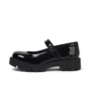 Kori Mj Doll en cuir verni noir pour filles Kori Mj Doll en cuir verni noir pour filles