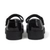 Kori Mj Doll en cuir verni noir pour filles Kori Mj Doll en cuir verni noir pour filles