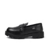 Kori Monk Strap en cuir noir pour femme Kori Monk Strap en cuir noir pour femme