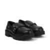 Kori Monk Strap en cuir noir pour femme Kori Monk Strap en cuir noir pour femme