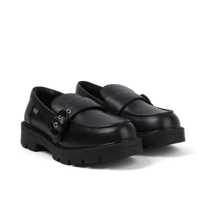 Kori Monk Strap en cuir noir pour femme Kori Monk Strap en cuir noir pour femme