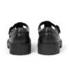 Kori T Bar en cuir noir pour femme adulte Kori T Bar en cuir noir pour femme adulte