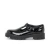 Kori T Bar en cuir verni noir pour femme Kori T Bar en cuir verni noir pour femme