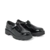 Kori T Bar en cuir verni noir pour femme Kori T Bar en cuir verni noir pour femme
