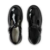 Kori T Bar en cuir verni noir pour femme Kori T Bar en cuir verni noir pour femme
