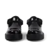 Kori T-bar en cuir verni noir pour jeunes filles Kori T-bar en cuir verni noir pour jeunes filles