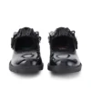 Lachly Butterfly MJ en cuir verni noir pour filles Lachly Butterfly MJ en cuir verni noir pour filles