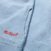 Mini-robe en denim classique Kickers pour femme adulte, bleue Mini-robe en denim classique Kickers pour femme adulte, bleue