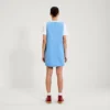 Mini-robe en denim classique Kickers pour femme adulte, bleue Mini-robe en denim classique Kickers pour femme adulte, bleue