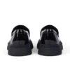 Mocassins Kenzi pour jeunes filles en cuir noir Mocassins Kenzi pour jeunes filles en cuir noir