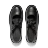 Mocassins Kori MJ Cross pour jeunes filles en cuir verni noir Mocassins Kori MJ Cross pour jeunes filles en cuir verni noir