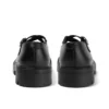 Mocassins Kori MJ Cross pour jeunes filles en cuir verni noir Mocassins Kori MJ Cross pour jeunes filles en cuir verni noir