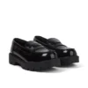 Mocassins Kori pour femme adulte en cuir verni noir Mocassins Kori pour femme adulte en cuir verni noir
