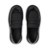 Mocassins Kori pour femme en cuir croco noir Mocassins Kori pour femme en cuir croco noir
