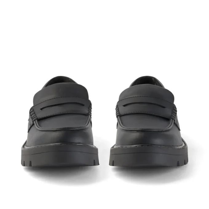 Mocassins Kori pour femmes adultes en simili cuir noir Mocassins Kori pour femmes adultes en simili cuir noir
