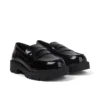 Mocassins Kori pour jeunes filles en cuir verni noir Mocassins Kori pour jeunes filles en cuir verni noir