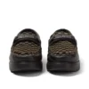 Mocassins Lennon unisexes pour adultes en cuir noir Mocassins Lennon unisexes pour adultes en cuir noir